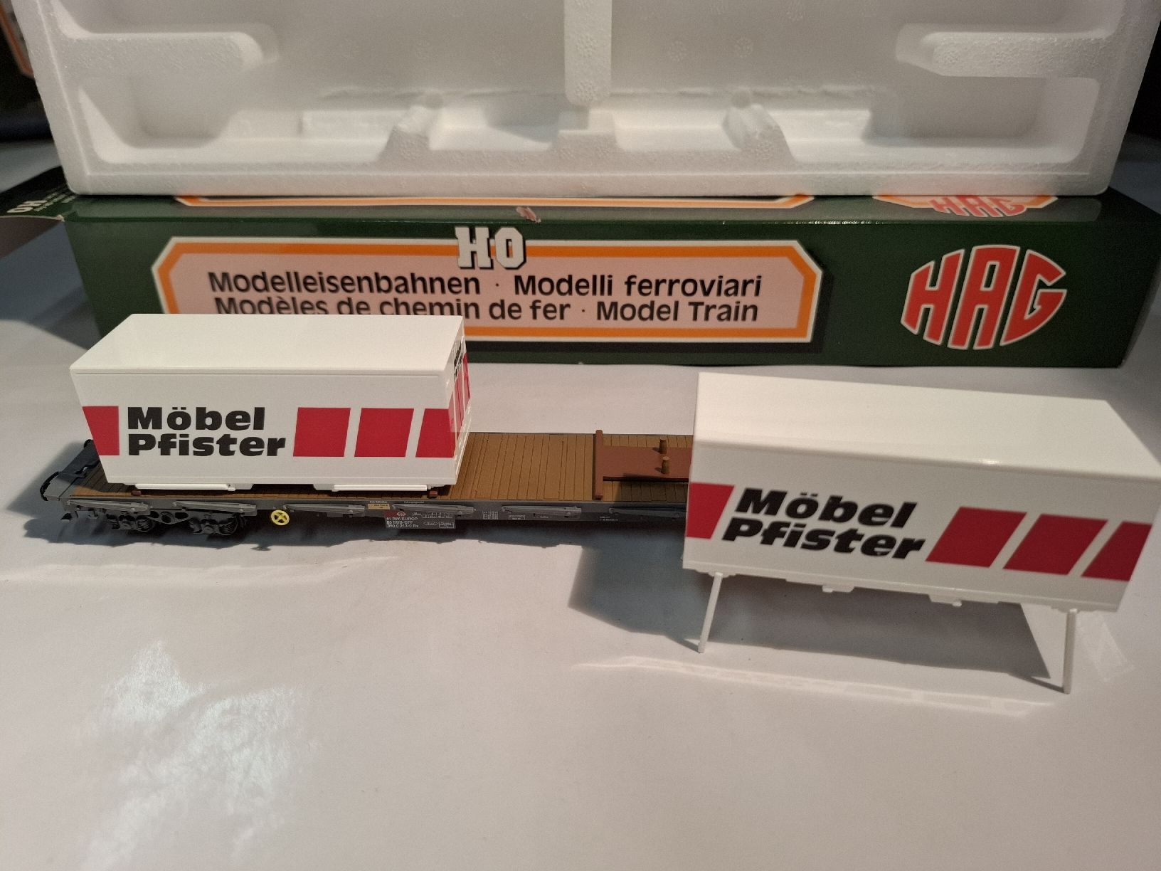 Hag Modelleisenbahnen: HAG H0 Rungenwagen  Neu – Neu und originalverpackt aus Schwanden-Brienz von Burgiba3000 5