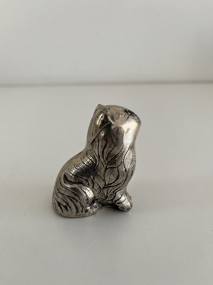 Statuette: Katze aus Aluminium – Usato da Wetzikon ZH venduto da seli03 5