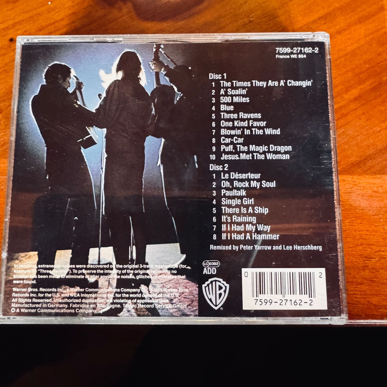 CD: Peter Paul & Mary In Concert 2CDs – Usato da Merligen venduto da barratt 1