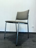 STUHL, BEIGE, DESIGN, CHROM, VINTAGE, POLSTERSTUHL