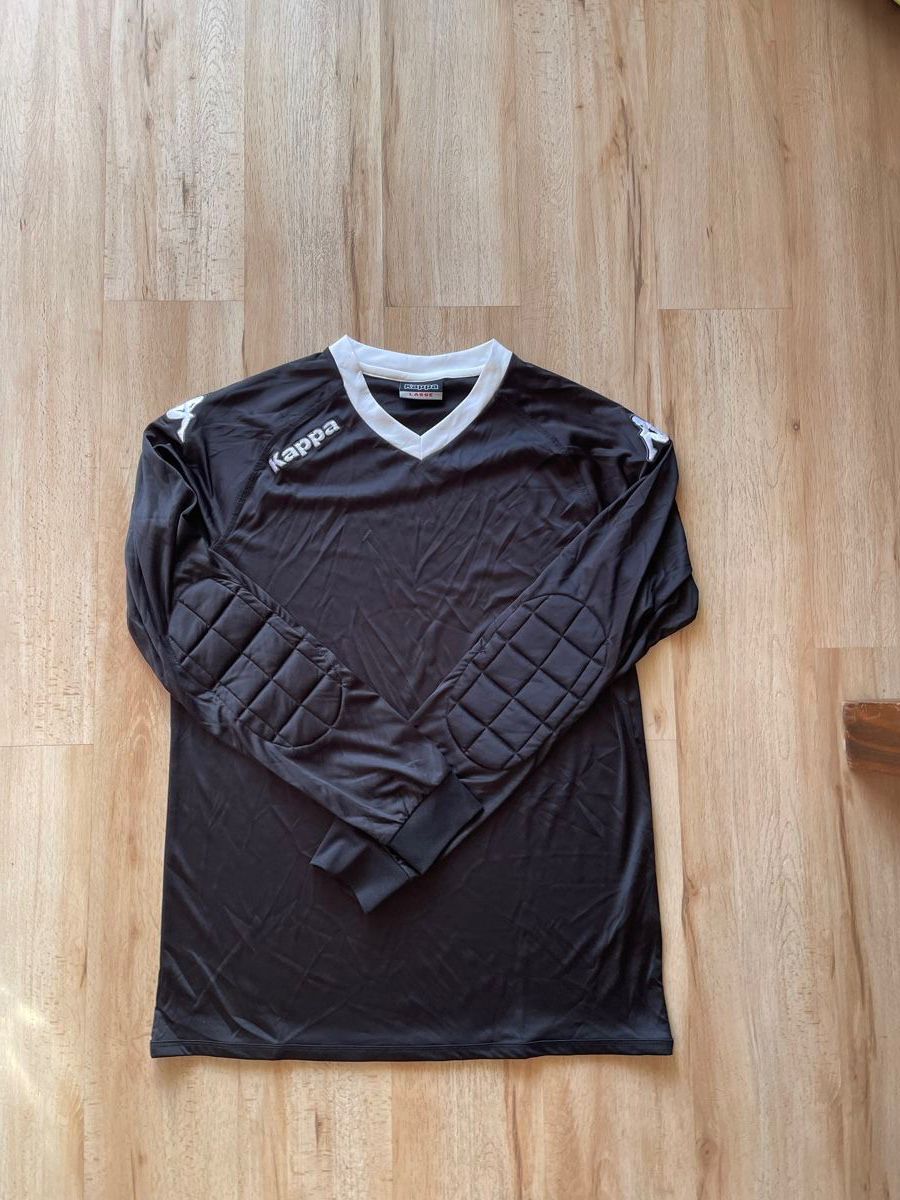 Kappa Canottiere & Pantaloni: Maillot pull  Kappa noir avec protections Large comme neuf – Nuovo (secondo la descrizione) da Kloten venduto da Vermicelles 2