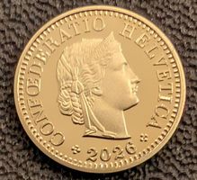 5 Rappen 2026 pp / aus Münzsatz