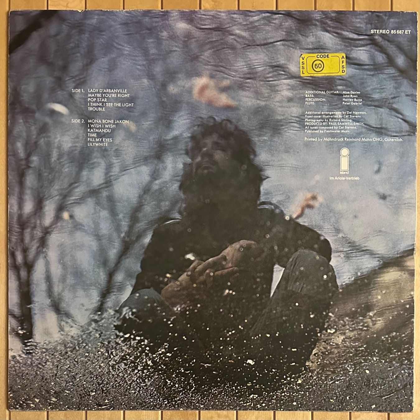 Dischi in vinile: LP - Cat Stevens - Mona Bone Jakon – Usato da Breganzona venduto da Onairda75 1