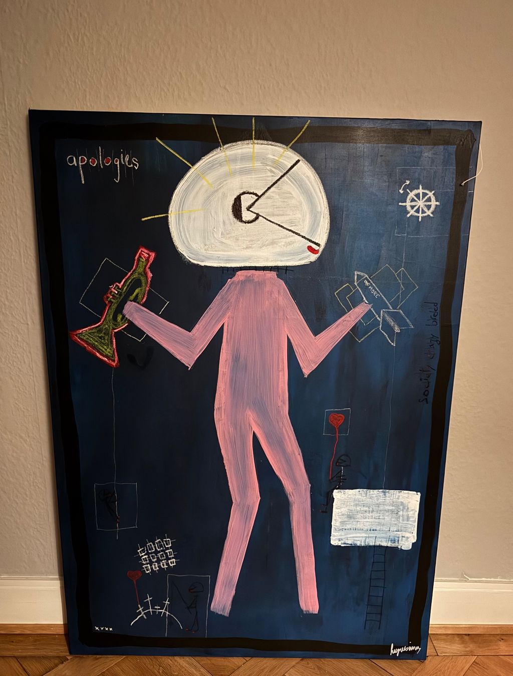 Dipinti: Tableau original signé Hugues Simon – https://huguesimon.art – Nuovo (secondo la descrizione) da Genève venduto da inf_2ggr 2
