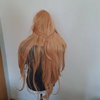 Perücke Cosplay helles orange