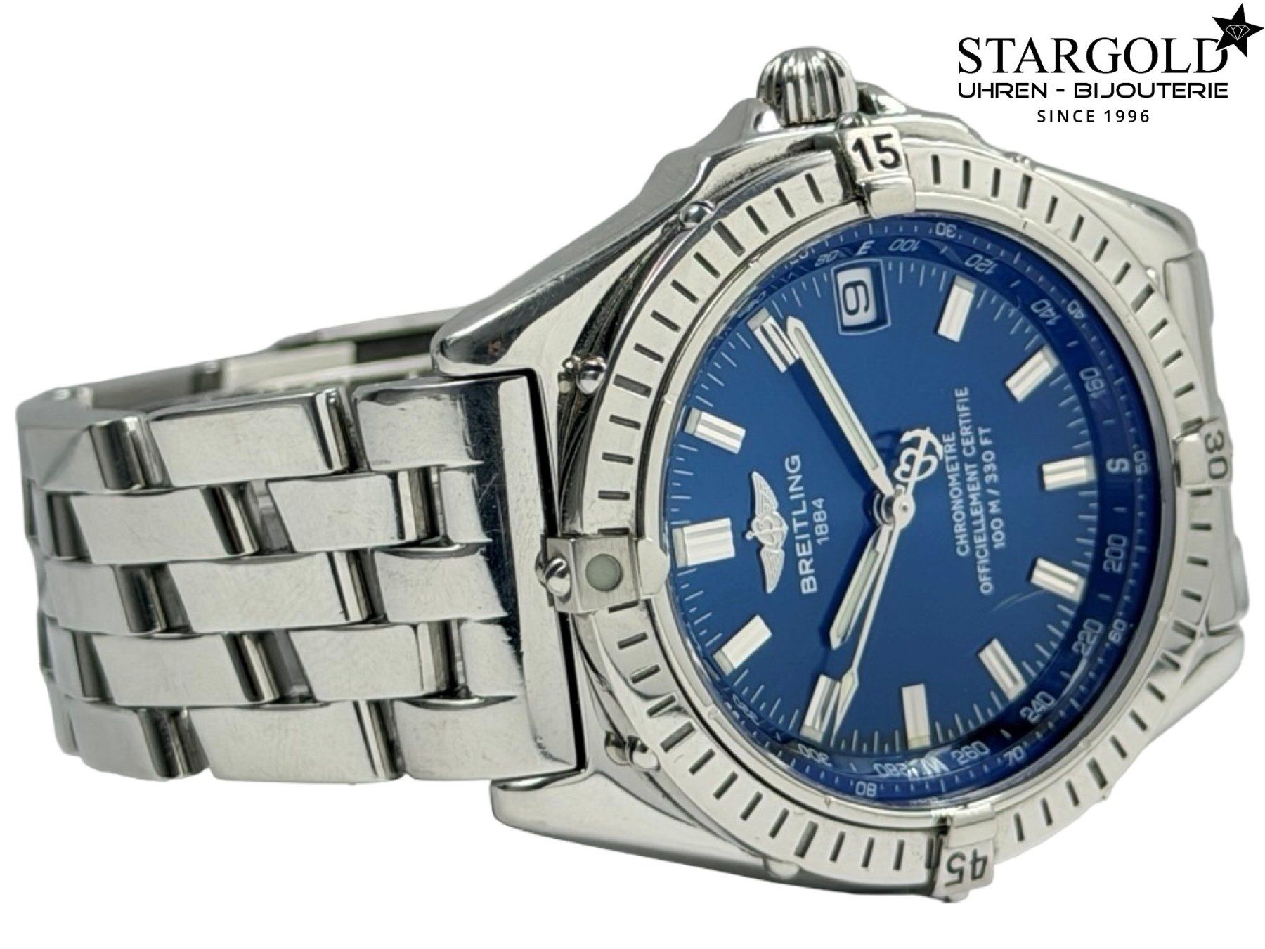 Breitling Uhren: Breitling Windrider 38mm - A10350 – Gebraucht aus Zürich von Stargold-Uhren 2
