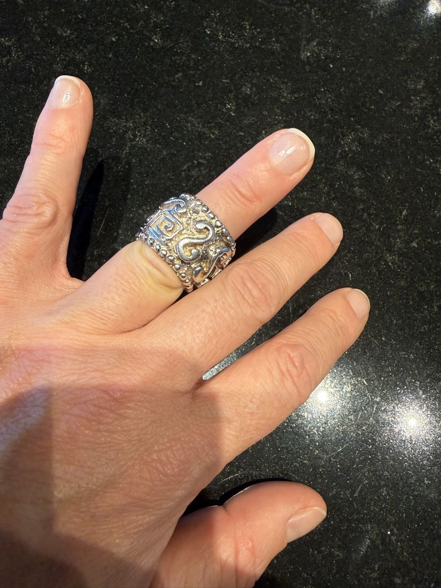 Bagues: Silber Ring Vintage Look, Neuwertig! – Neuf avec emballage d'origine à Winterthur par Bacca_3 7