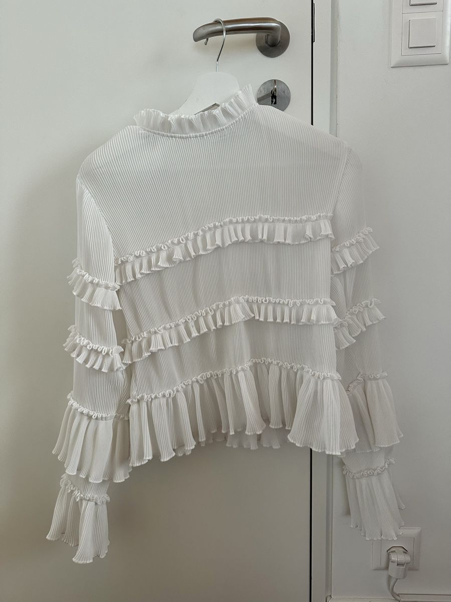 Na-kd Camicette: Weisse Na-kd Bluse – Nuovo (secondo la descrizione) da Dänikon ZH venduto da Annikaberg
