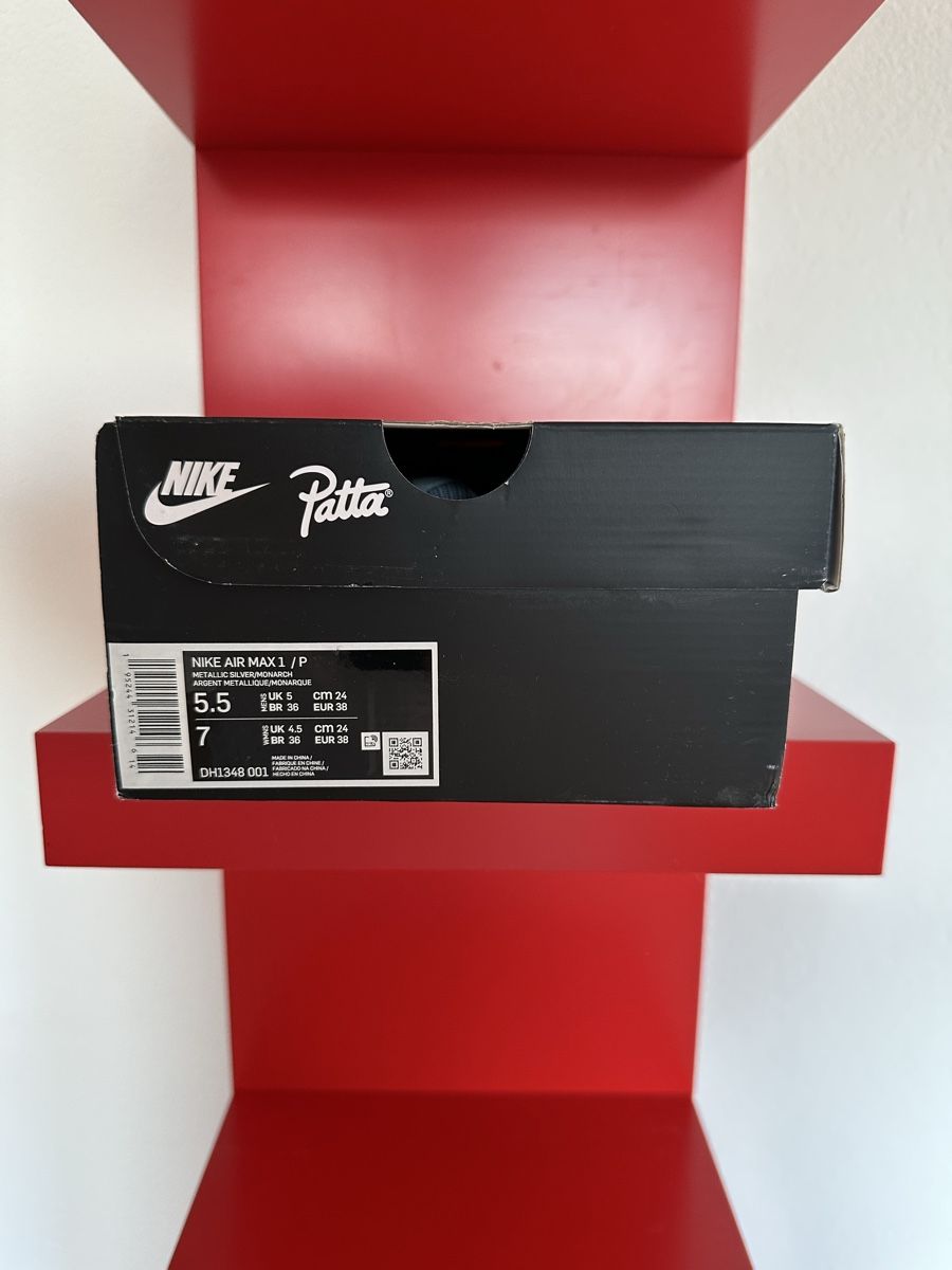 Nike Scarpe da uomo: Air max 1 Patta Waves Orange Monarque – Nuovo e nell'imballaggio originale da Biel/Bienne venduto da Akwawini
