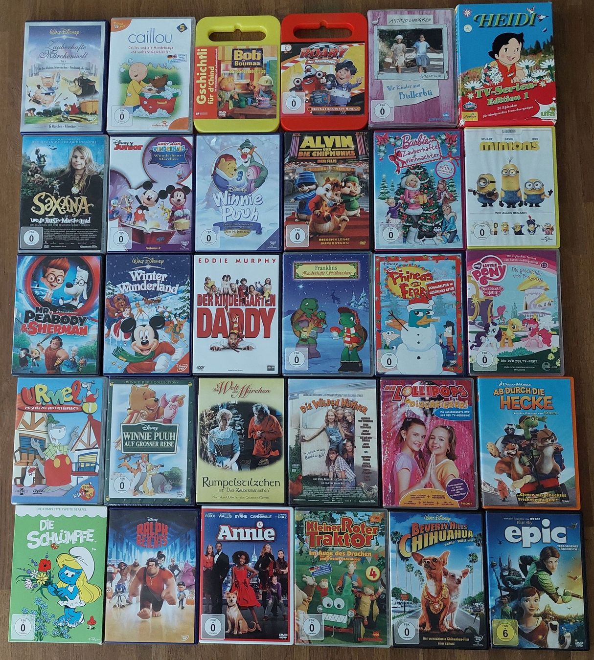 Tutti i DVDs: Grosses DVD Set für Kinder – Usato da Benzenschwil venduto da One_way