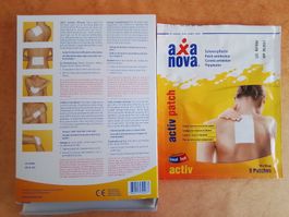 2 Stück Schmerzpflaster AXA Nova Activ Cool/Hot 10x14cm MHD