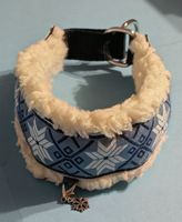 Hundehalsband mit Wintermuster