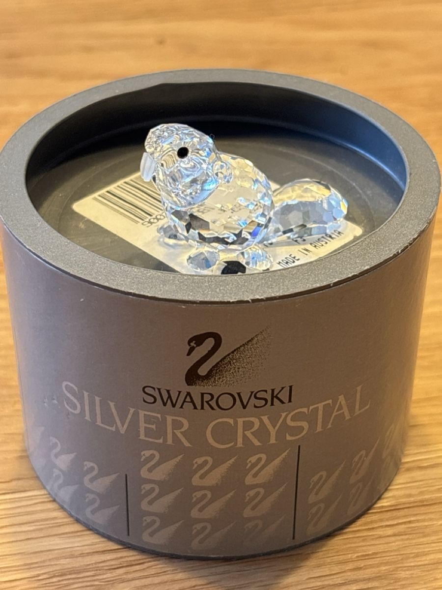 Swarovski Tutte le decorazioni: Swarovski Beaver mit Originalbox – Usato da La Plaine venduto da Spooty67 2