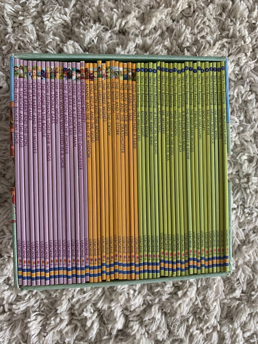Libri: Usborne My First Reading Library 50 Bücher Set Box – Nuovo (secondo la descrizione) da Wetzikon ZH venduto da mce_jh2h 1