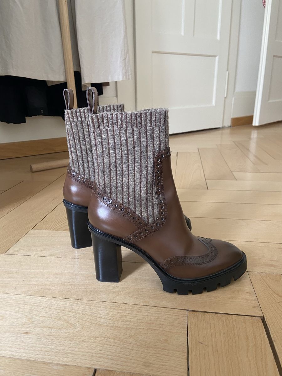 Scarpe da donna: Klassische Sock-Boots von Santoni – Nuovo (secondo la descrizione) da Zürich venduto da pm66 2