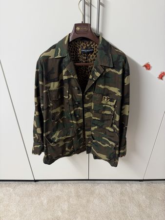 Dolce & Gabbana Camouflage Jacket, Size 38, Great Look!