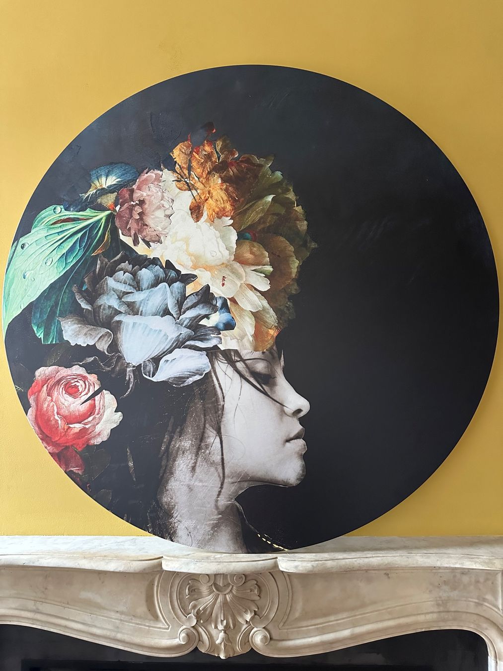 Foto & Immagini: Modernes rundes Wandbild (Durchmesser 110 cm) – Usato da Bäretswil venduto da cpod