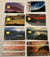 8 Swisscom/PTT/Swiss Telecom Taxcard, diverse Sujets