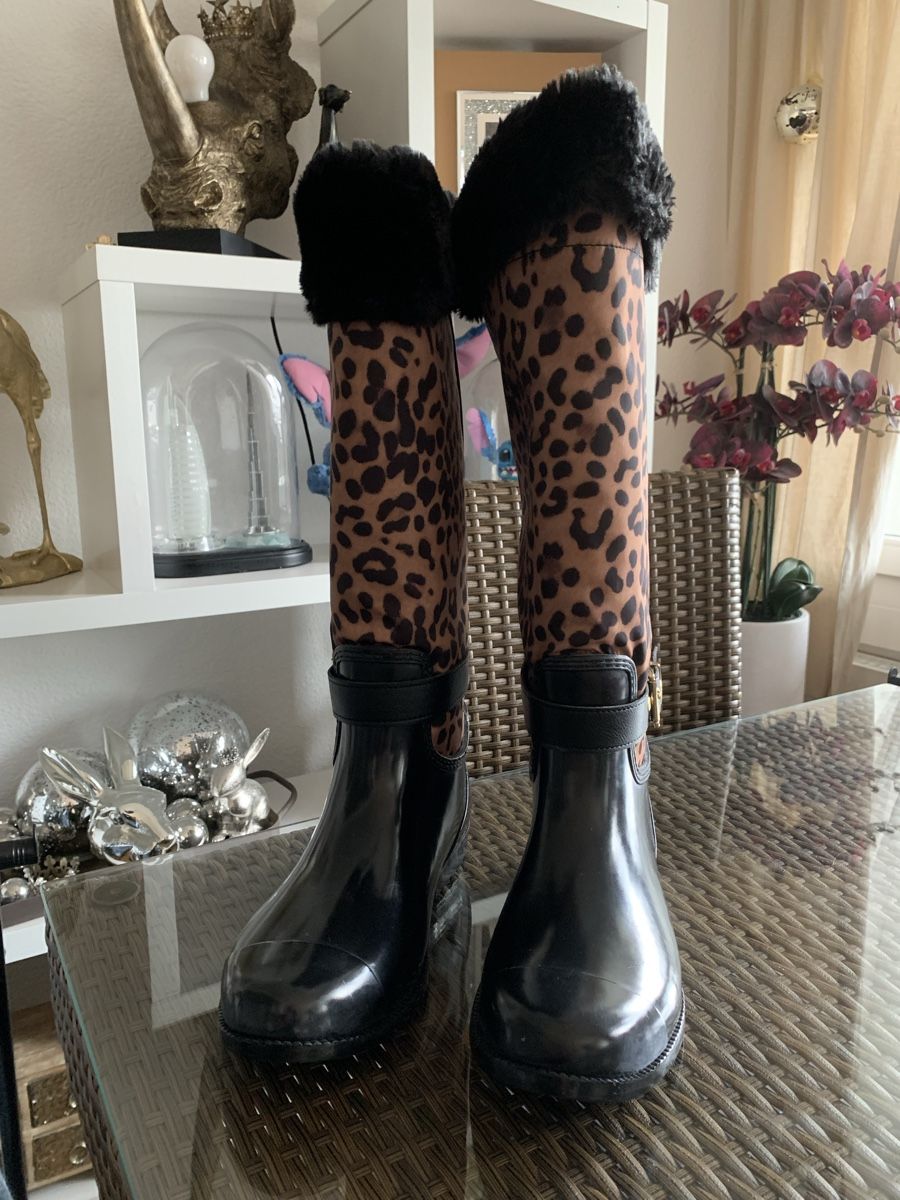 Guess Scarpe da donna: Guess Gummistiefel, Gr. 41, Leo Musteter,! – Nuovo (secondo la descrizione) da Emmenbrücke venduto da Dior09 3