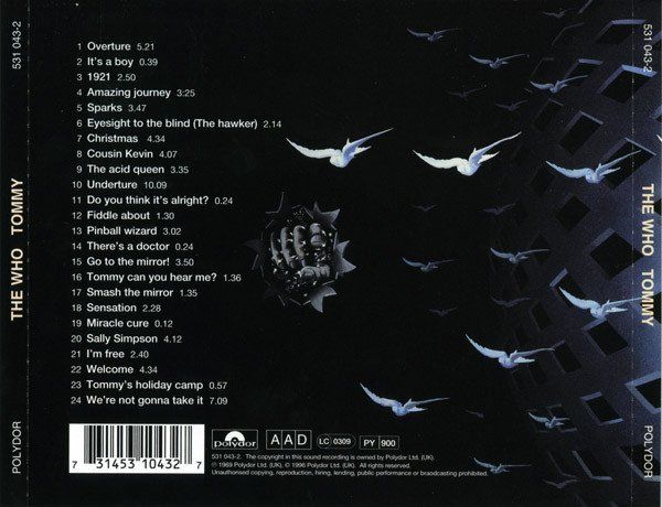 CD: The Who – Tommy - b – Usato da Brittnau venduto da Zibu 1