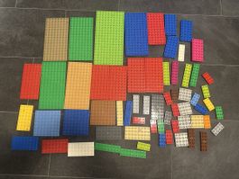Lego Bauplatten Konvolut diverse Farben gebraucht