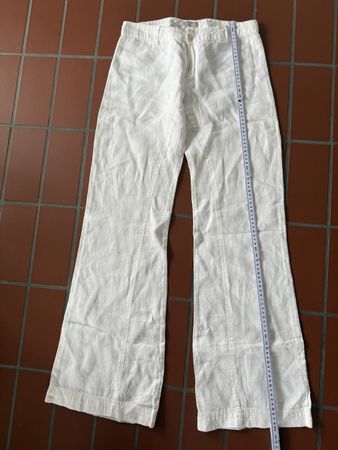 Stefanel Leinen Hosen Gr.XS