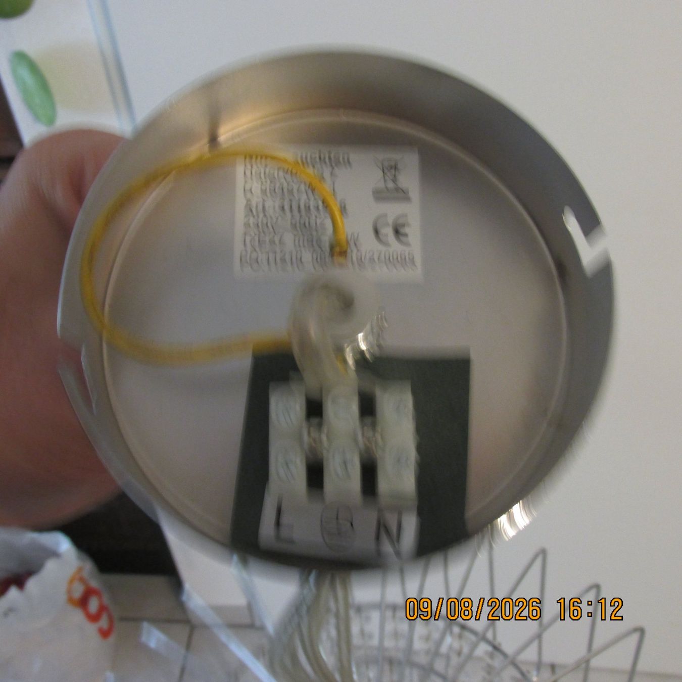 Lampade: Hängeleuchte Deckenlampe Metall Kunststoff Perlen – Nuovo (secondo la descrizione) da Galgenen venduto da Forflowers 3