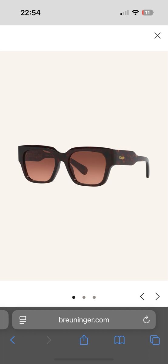 Chloé Brillen & Gläser: Chloé Sonnenbrille NEU  – Neu und originalverpackt aus Zürich von mbu_5f9r