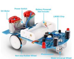 Smart Car Bausatz Löten Lern Kit Elektronik Lötübung DIY NEU