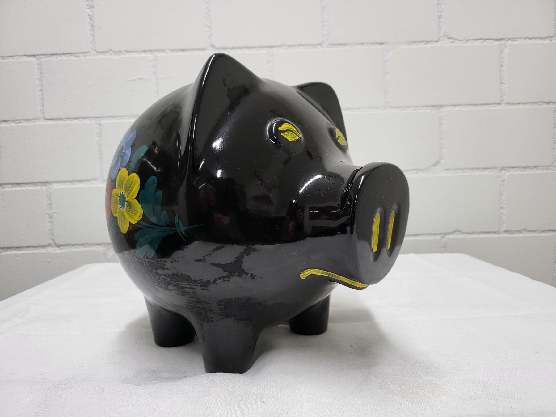 Salvadanai: Mega SPAR SCHWEIN. Von Hand bemalt. – Usato da Hallwil venduto da Dracco 2