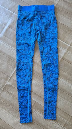 🆕️ SKINS DNAmic Long Tights - S - Graphic Sunfeather Blue