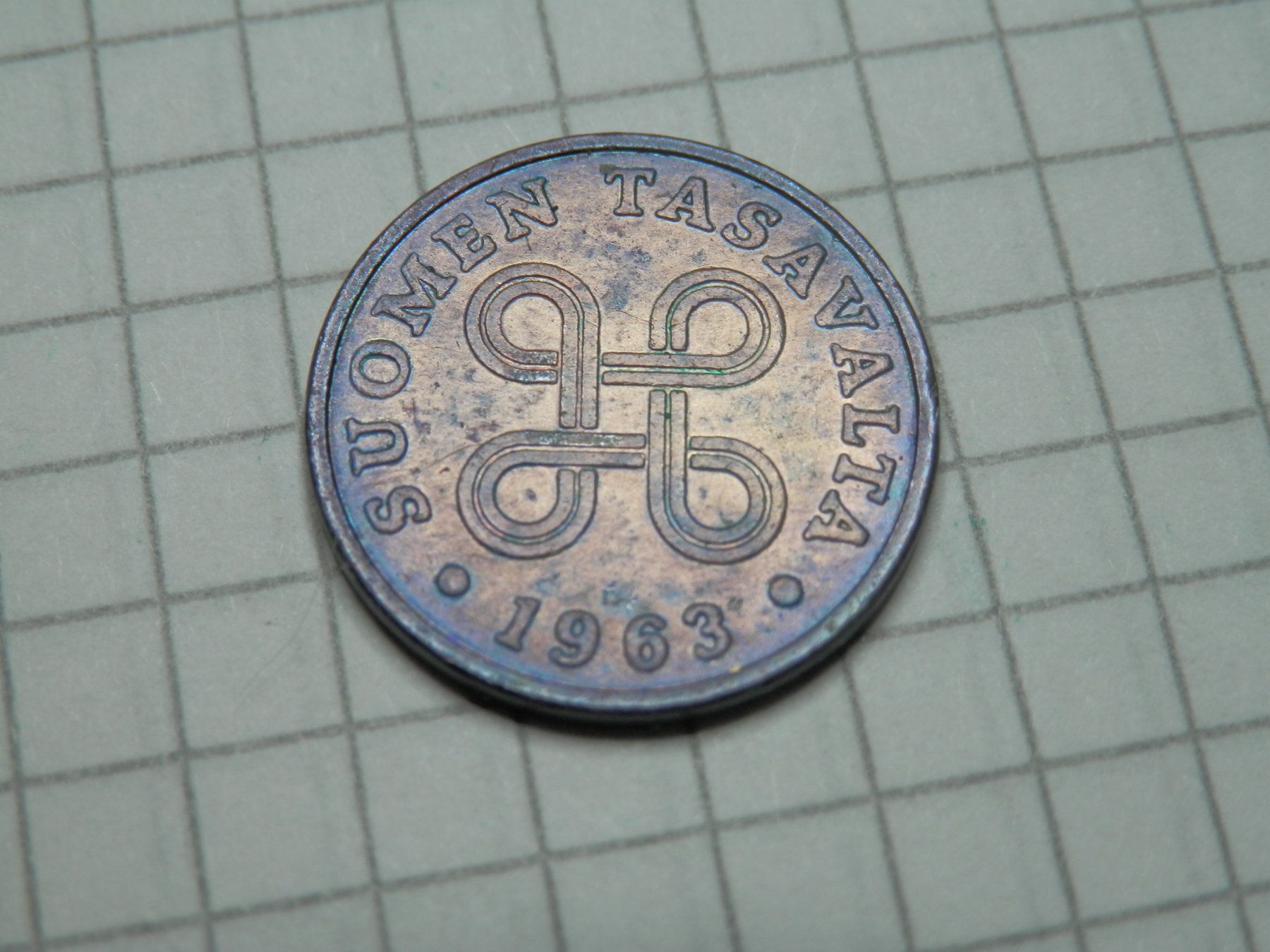 Tutti le monete: Finnland 1 Penny, 1963 – Usato da Weiach venduto da weiach81