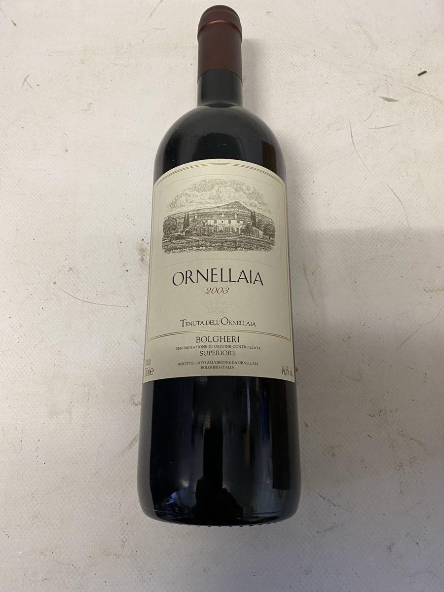 Vino: ORNELLAIA 2003 inkl. Org. Box – Nuovo (secondo la descrizione) da Luzern venduto da Harikan 1