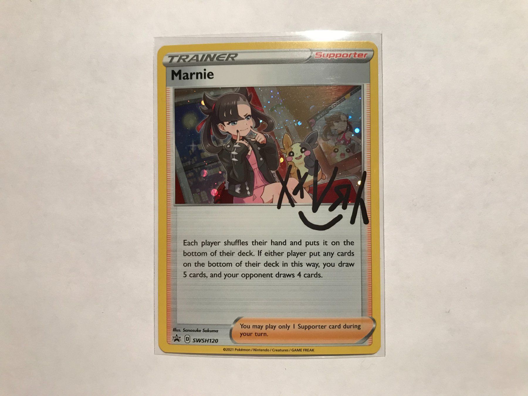 Pokémon Sammelbilder & Trading cards: Marnie holo Promo EN – Gebraucht aus Hagendorn von Pokecollectorch