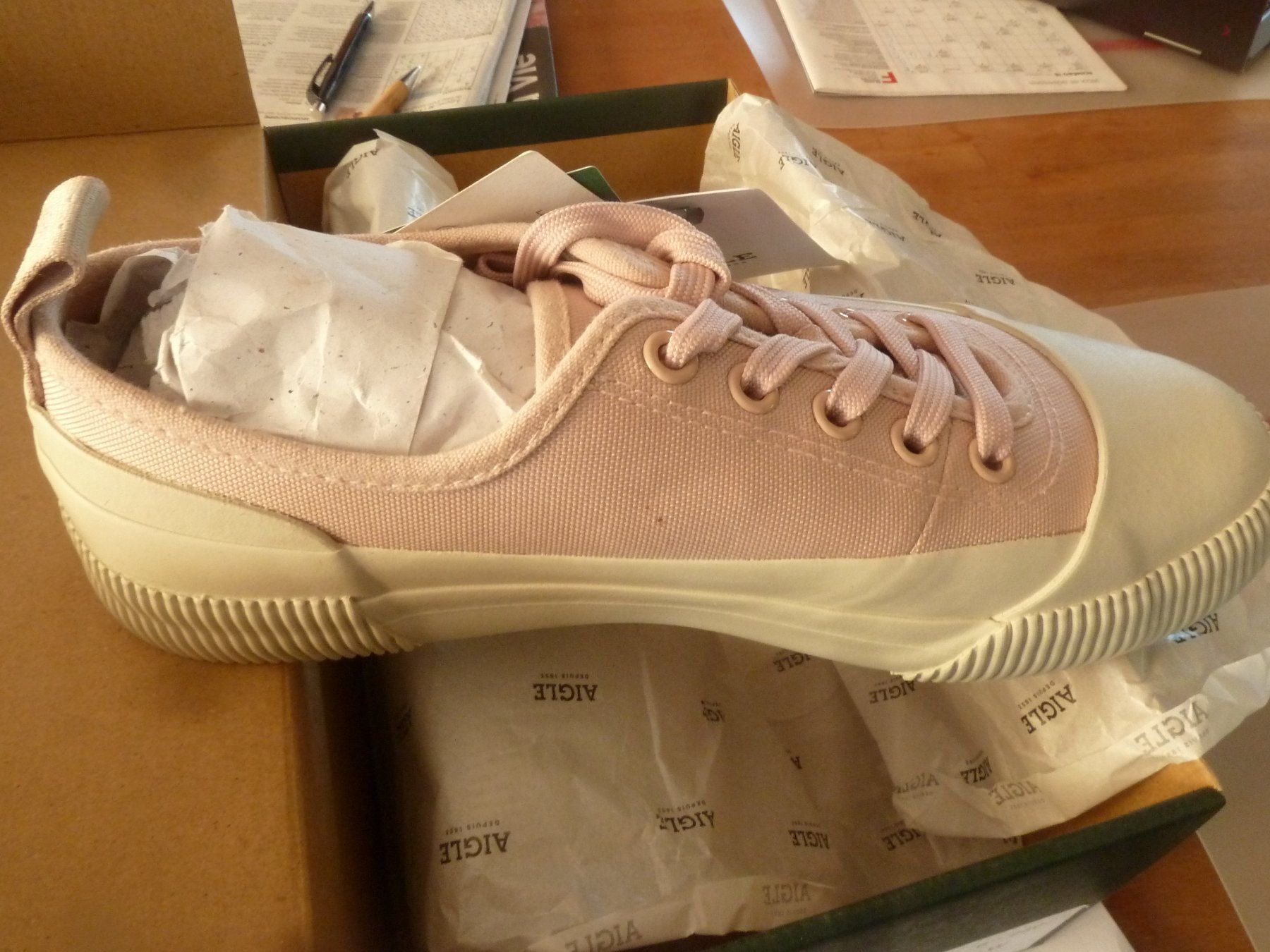 Scarpe da uomo: sneakers aigle – Nuovo e nell'imballaggio originale da Fontenais venduto da Vava68