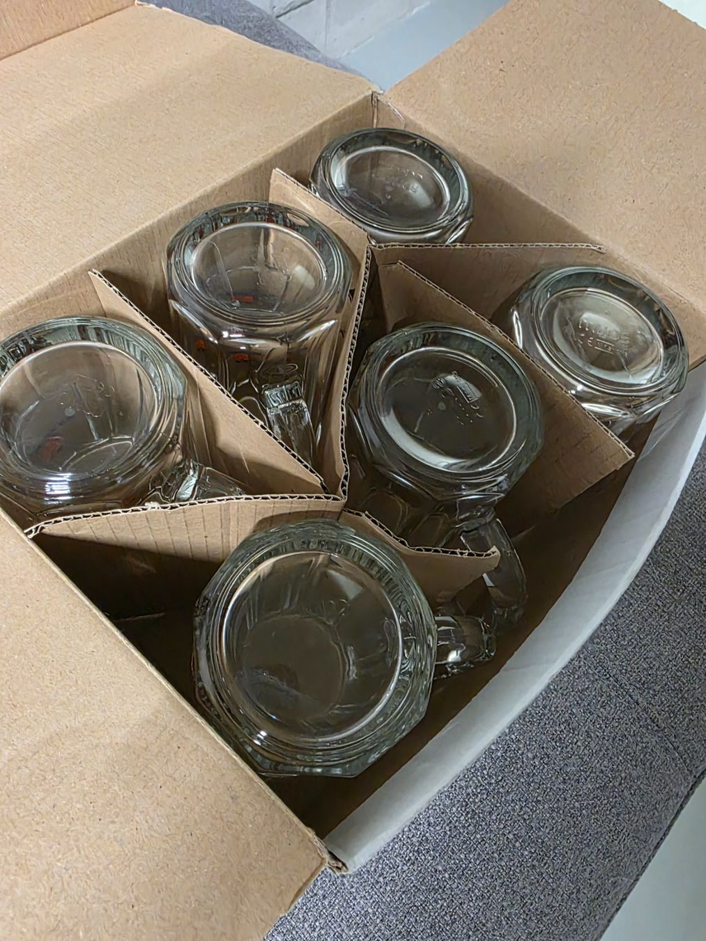 Bicchieri: Bierglass 6er set 0.5 L – Nuovo e nell'imballaggio originale da Schaffhausen venduto da ang_bt75 2