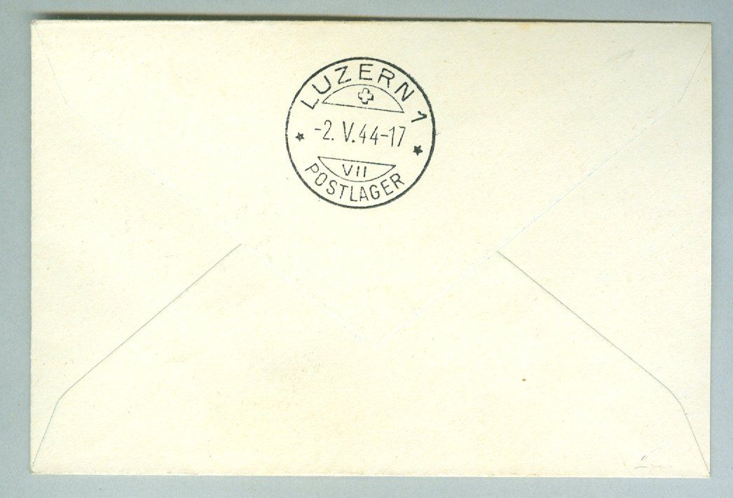Tutti i francobolli: 1944 Schweiz Bedarfspost – Usato da Zürich venduto da yago-rot 1