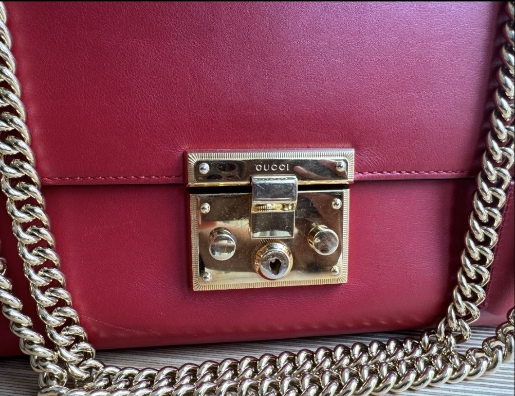 Gucci Borse da donna: Gucci Padlock Medium - Rot – Usato da Zürich venduto da viv_q97j 5