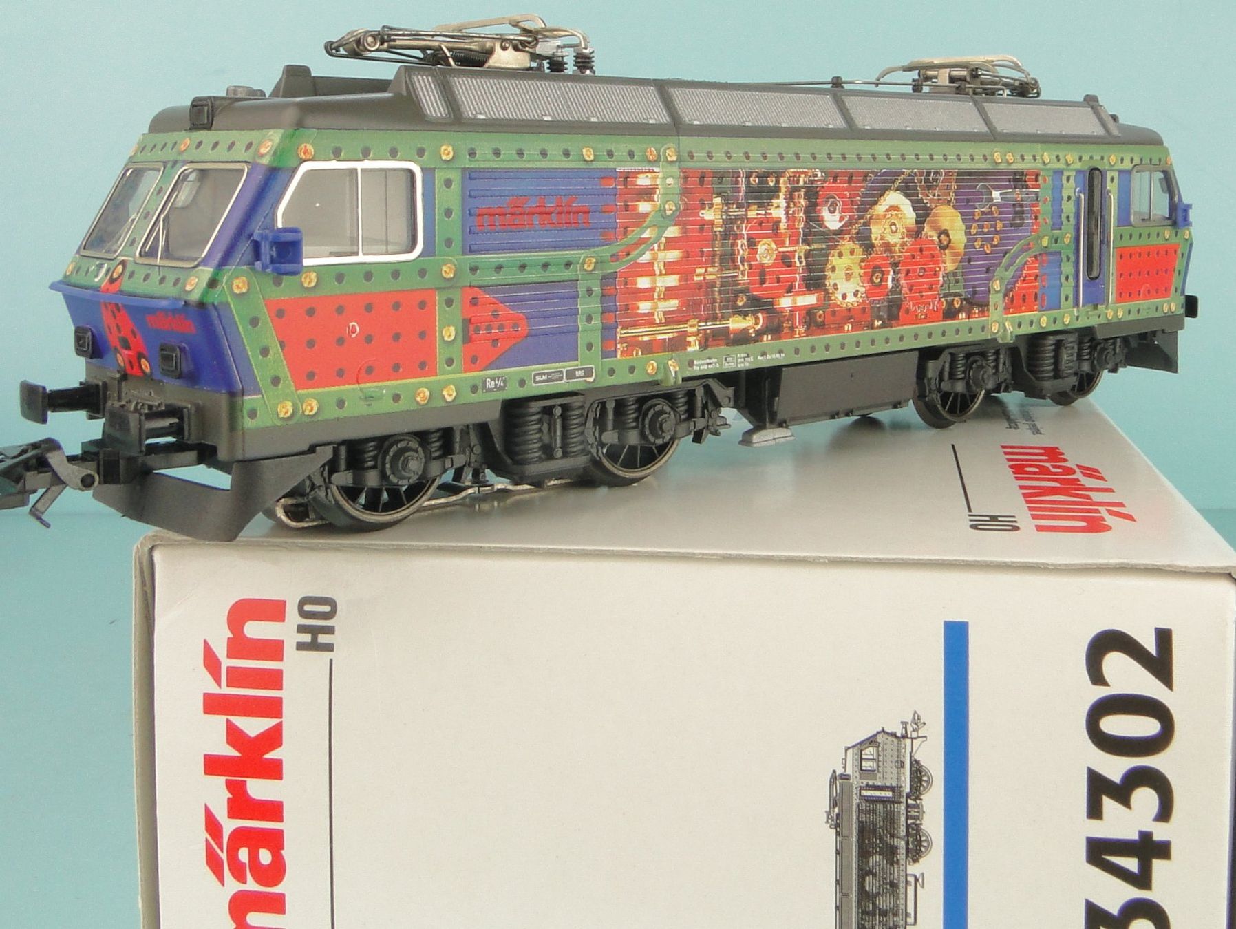 Märklin Modellini di ferrovie: Märklin 34302 Re 446, Delta Digital – Usato da Bülach venduto da cann11