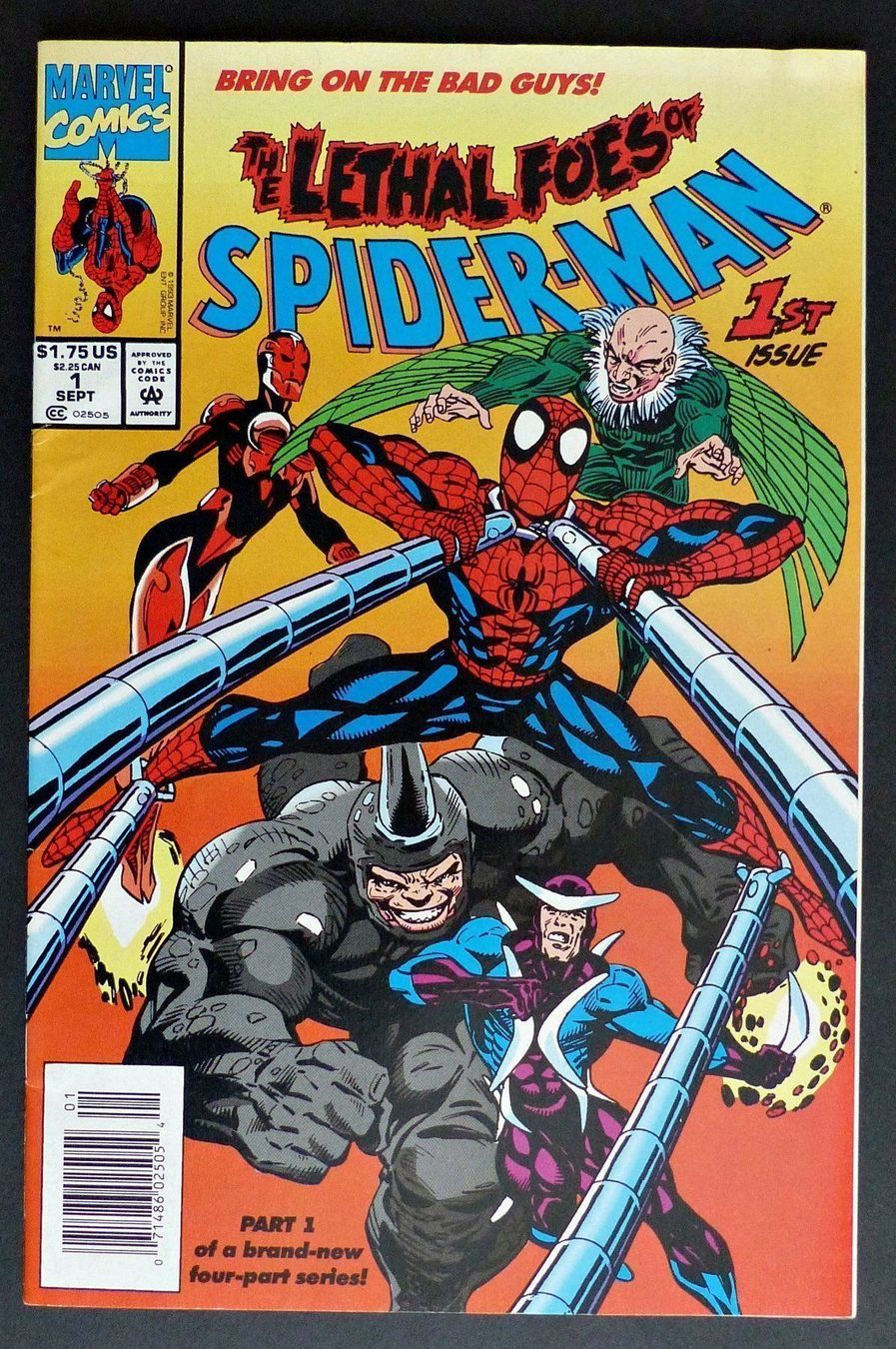 Comics: SPIDER-MAN LETHAL FOES COMPLETE 4 PART SERIE MARVEL 1993 – Gebraucht aus Lugano von YouWantUS 1