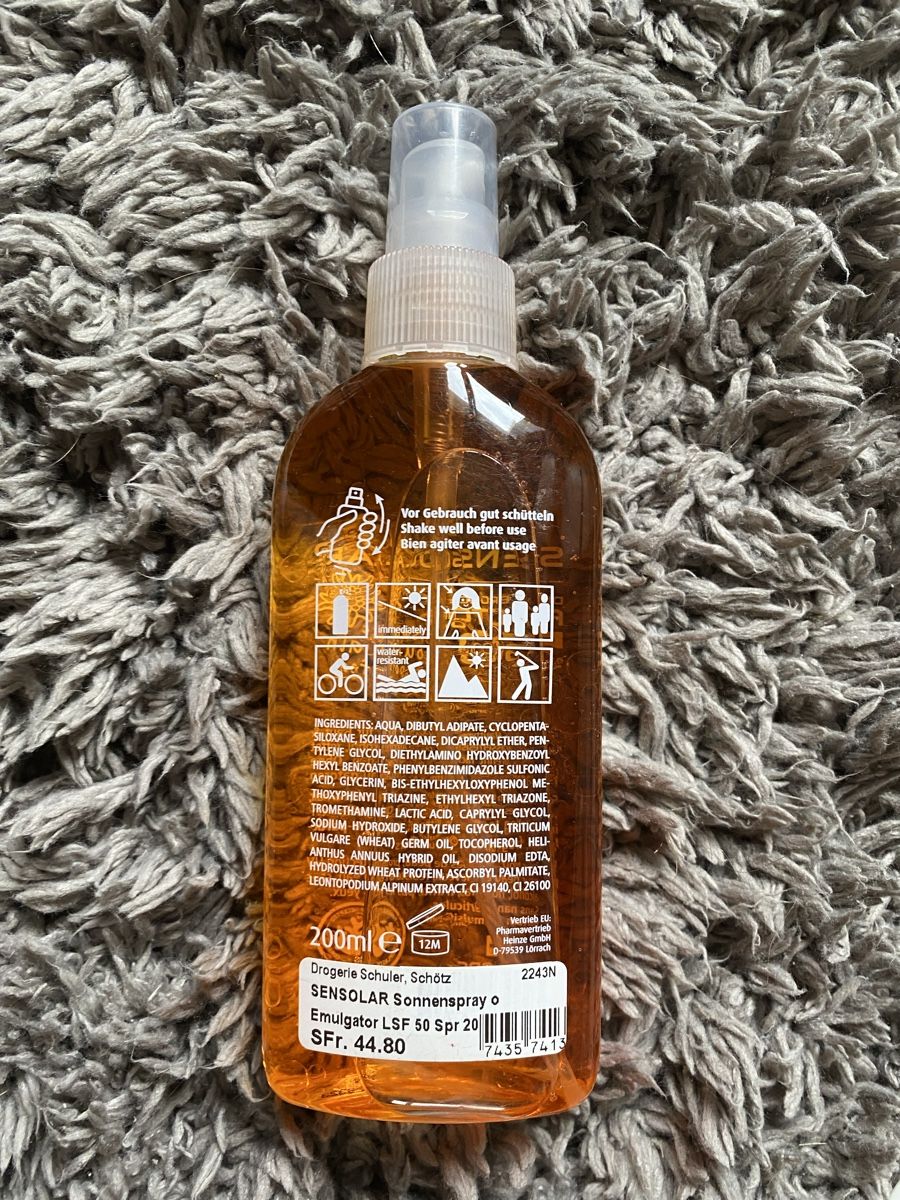 Protezione solare: Sensolar Sonnencreme – Nuovo e nell'imballaggio originale da Willisau venduto da mar_lsk8 1