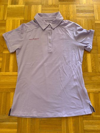 Polo de randonnée Mammut pour femme, mauve, taille S