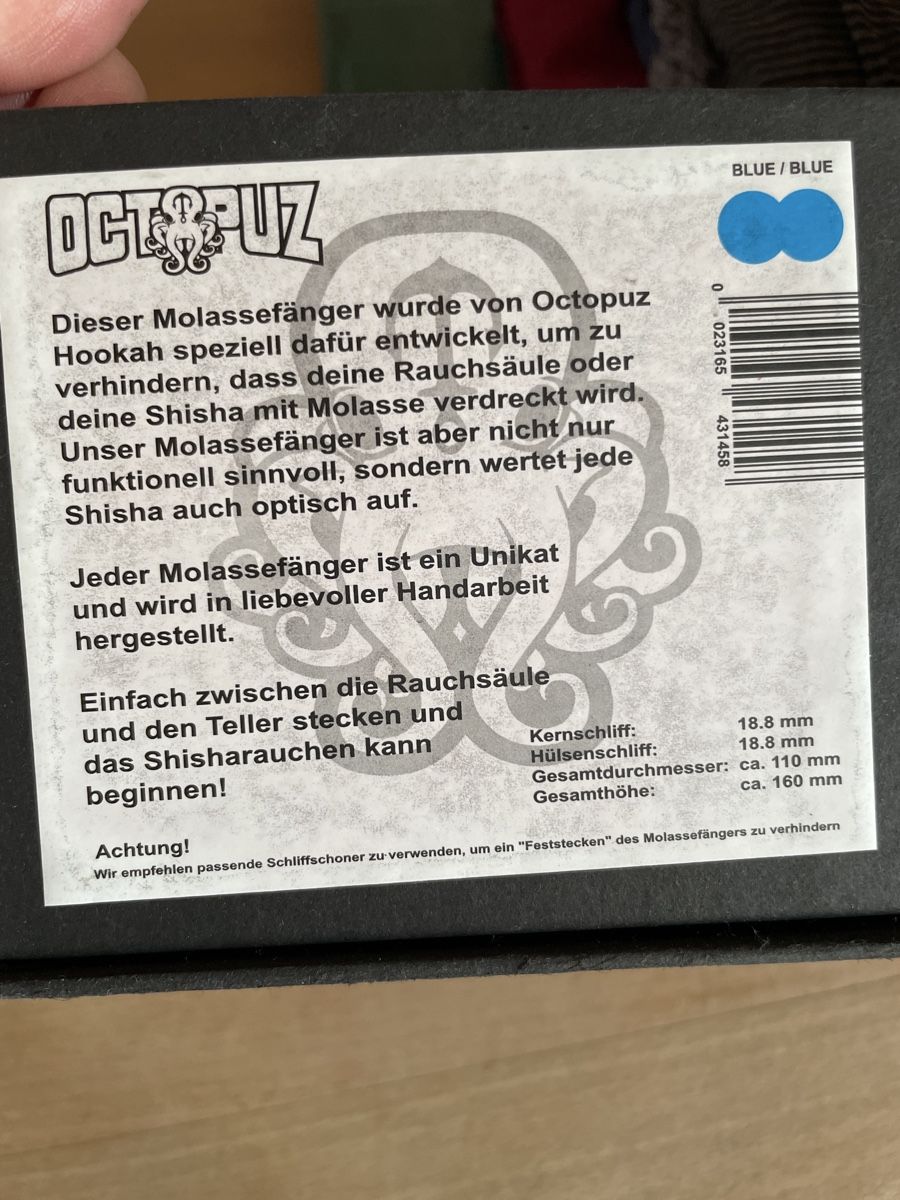 Narghilé: Molassefänger Octopuz – Usato da Dettighofen (Lengwil) venduto da Dolol 1
