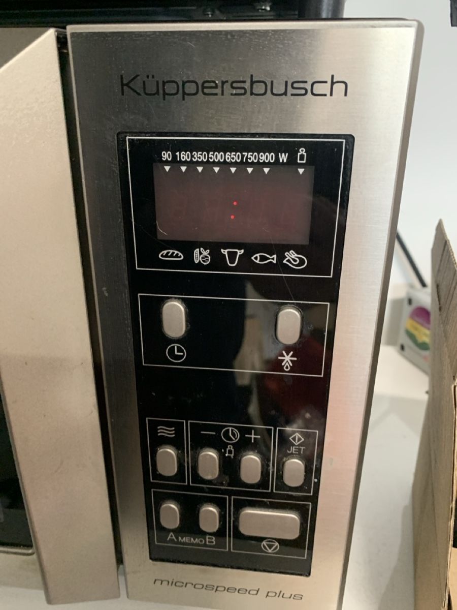 Forni: Micro-onde Küppersbusch Microspeed Plus - État Impeccable! – Usato da chêne-bougeries venduto da Time-Gallery