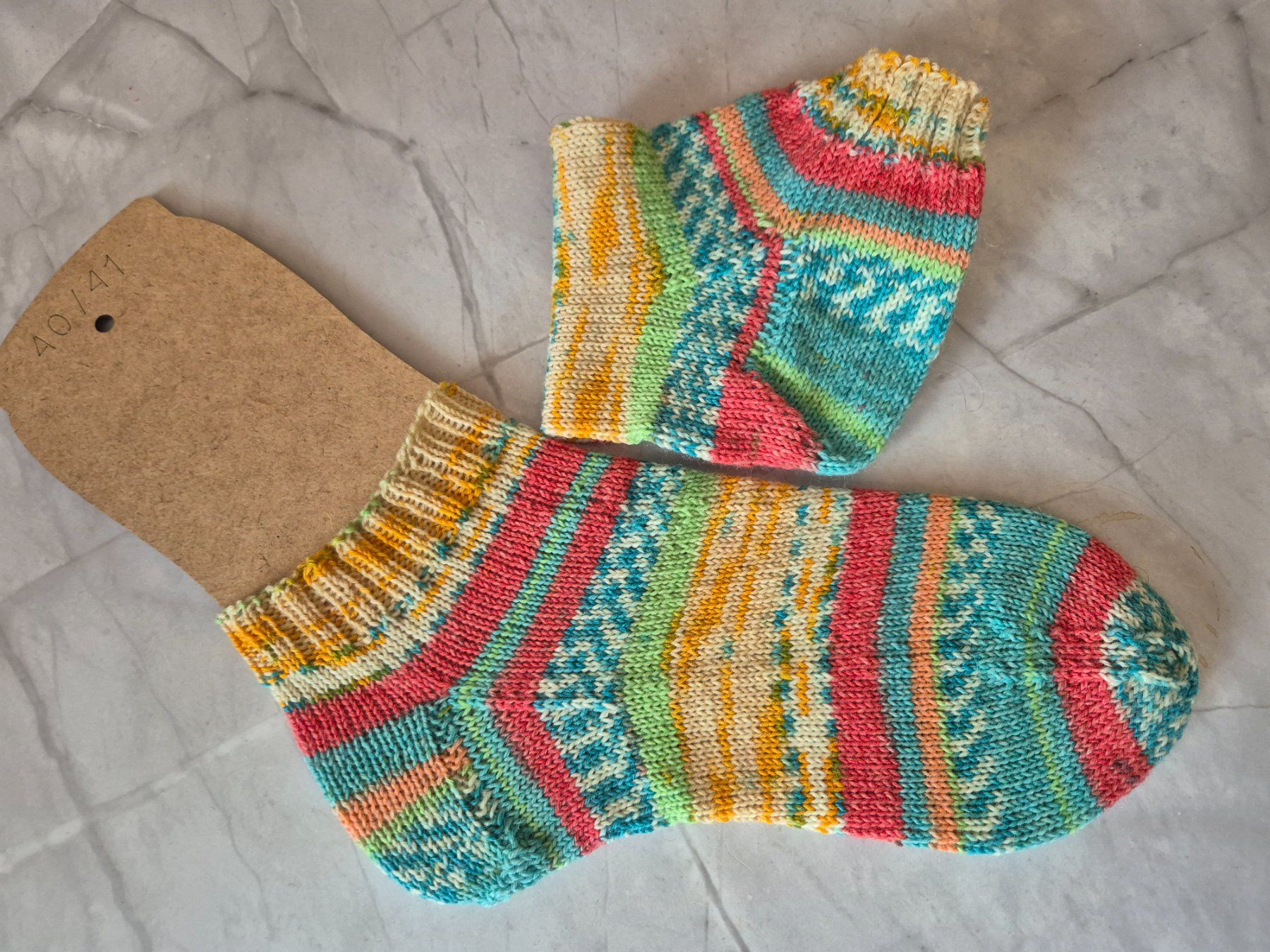 Calze: Sneakers Gr. 40/41 - Handmade – Nuovo e nell'imballaggio originale da Lyssach venduto da ladyfly