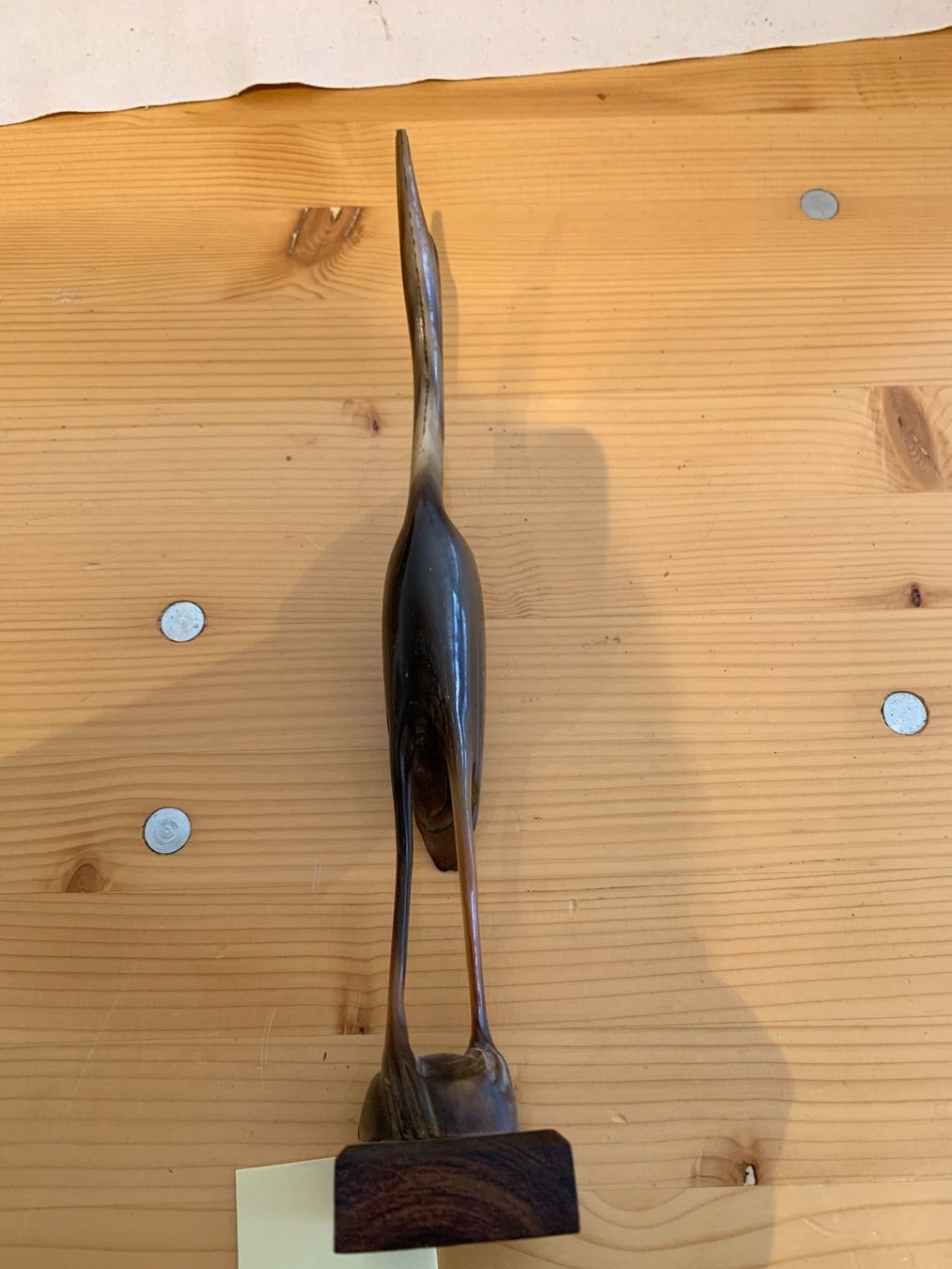 Figuren: Fischreiher aus Stein auf Sockel. – Gebraucht aus Mumpf von dadaboygugulini 3