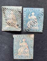 3x Strubel 23C Cat. 180.- CHF 