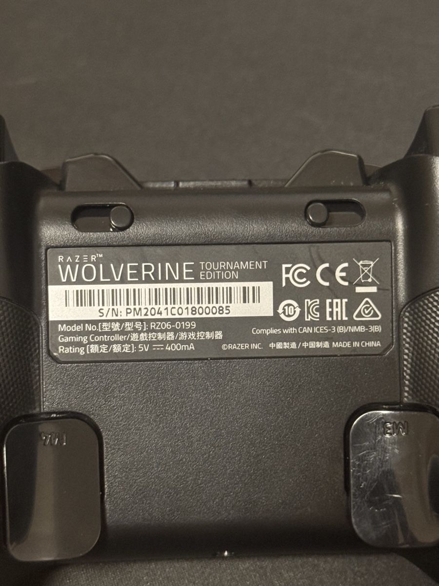 Razer Controller: Verkaufe eine Razer Wolverine Tournament Controller (PC/Xbox – Usato da Basel venduto da gio_by6p 4