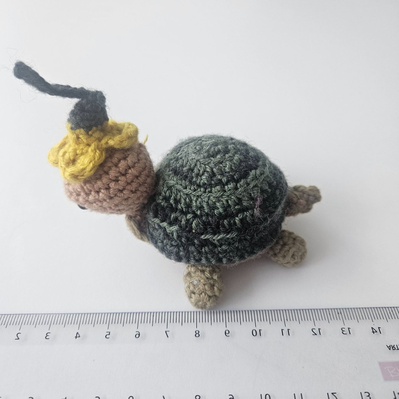 Statuette: Schildkröte Amigurumi gehäkelt – Nuovo (secondo la descrizione) da Biel/Bienne venduto da Aura1 2