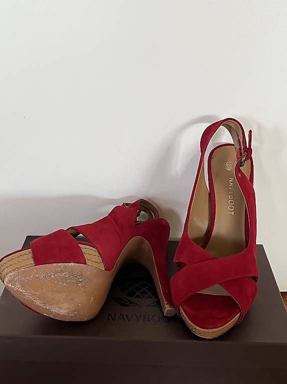 Damenschuhe: Plateau Sandaletten  – Gebraucht aus Mittelhäusern von cgrandi 3
